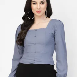 DELIS Women Fitted Crop Top-image-15