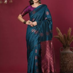 KALINI Woven Design Banarasi Saree-image-43