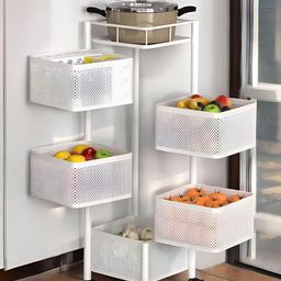 Go Hooked White Set of 1 Regular Multi-Utility Organisers-36