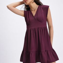 glitchez Timeless Textures Extended Sleeve Mini Dress-image-42