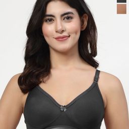 LILY Women Pack of 2 T-shirt Full Coverage Bra-picture-48