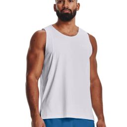 Under Armour White Muscle Fit Sports T-Shirt-picture-32