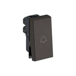 Legrand Bell Push Myrius Charcoal Grey 6 Amp 1 Module 1 Way, 6794 20 image 3