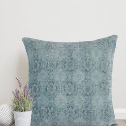 Home Blue Square Cushion Cover-55