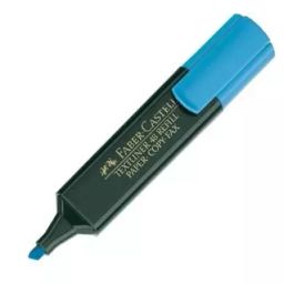 Faber-Castell Highlighter Pack - Blue - 10 Pcs Highlighters-23