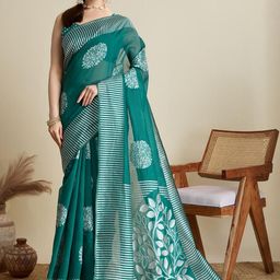 KALINI Woven Design Silk Blend Designer Saree-picture-14