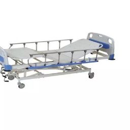 AS Medisteel ASM-1001 ICU Mechanical Bed with ABS Panel and SS Side Railing( 5 function) image 2