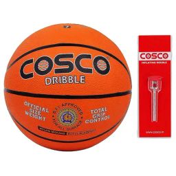 Cosco Dribble Basketball (Orange) Size - 5-image-22