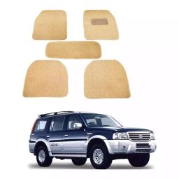 Auto Pearl MA3O73 PVC and Plastic Standard Mat for Ford Endeavour 2005-2015 (Beige)-image-39