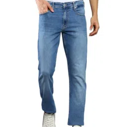 Calvin Klein Jeans Blue Cotton Slim Fit Jeans-picture-36