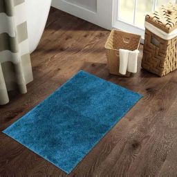 SPACES Dark Teal Acrylic Day To Day Plus Drylon Large Bath Mat-image-10