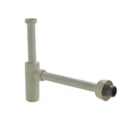 Ashirvad 31.75 mm(1-1/4 Inch) CPVC SDR 11 Short Round Bottle Trap Without Chrome Plating 2520051-image-0