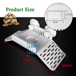 Mistletoe® Turtle Basking Platform Table, Tortoise Accessories, Non-Slip Turtle Tank Products Accessories for Turtles, Reptile image 2