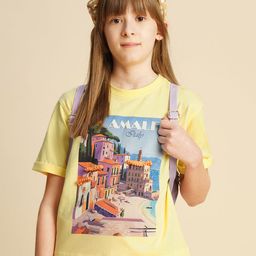 Vero Moda Girls Printed Extended Sleeves T-shirt-image-51