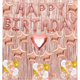 Amfin Happy Birthday Themed Foil Balloons  - Pack of 119-image-51