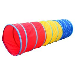 Homecute Foldable Kid's play Tunnel for Boys & Girls, Caterpillar Tunnel Multicolor-21