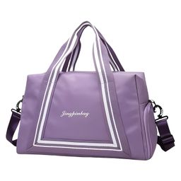 COZY VIBES Durable Oxford Fabric Gym Bag For Women With Separate Shoes Compartment And Wet And Dry Pocket Lightweight Gym/Yoga/Sports/Travel Multifunctional Bag- PACK OF 1- COLOR MAY VARY-image-78