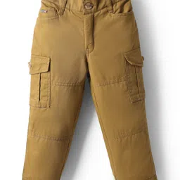 Noddy Solid Anti Pilling Detailed Pant - Khaki-picture-35