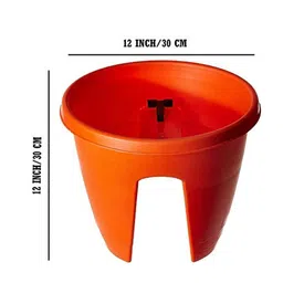 go hooked Hook Railing Planter Hanging Pots for Plant image 3