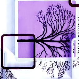 INDIAN ROYALS Purple & Black dcor WaterproofPrinted Self-Adhesive & Durable Wall Sticker-image-3