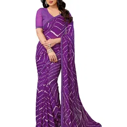 Moda Rapido Striped Beads and Stones Saree-picture-53
