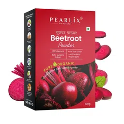 Pearlix Be Natural Organic Beetroot Powder For Face & Hair - 100 g-13