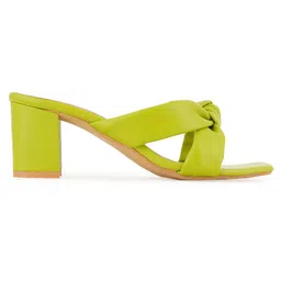 ZENVO Open Toe Block Heels image 3