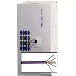 PRO POWER Unshld Network Cable, 4 Pr, Cat6, 24Awg, CAT6LOWSMZH-picture-43
