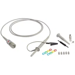 RS PRO Oscilloscope Probe, Passive Type, 100MHz, 10:1 Model No 1799561-46