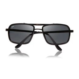 Resist Eyewear Black Rectangular Unisex Sunglasses-46