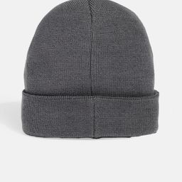 Kook N Keech Unisex Grey Embroidered Beanie image 2