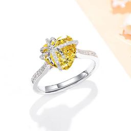 Designs & You Silver-Plated Cubic Zirconia Stone-Studded Adjustable Finger Ring-image-81