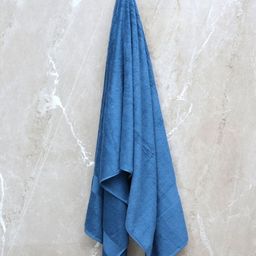 BOMBAY DYEING Navy Blue 1 Pcs Cotton 550 GSM Bath Towel-56