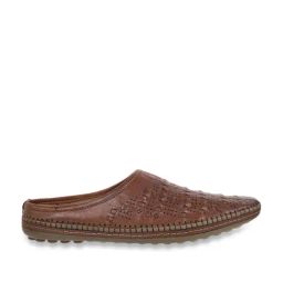Metro Men's Brown Mule Shoes-image-71