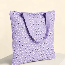 Forever Glam by Pantaloons Lilac Printed Medium Tote Bag-image-62