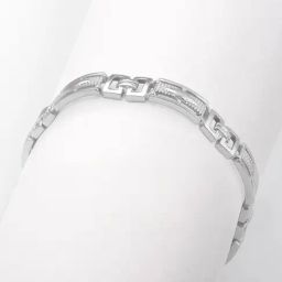 GIVA 92.5 Sterling Silver Classy Link Bracelet for Men-19