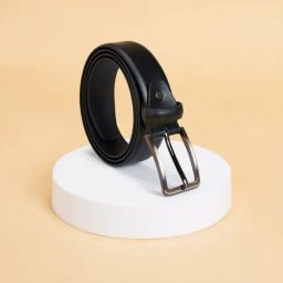 Byford by Pantaloons Black Leather Formal Belt for Men-picture-35