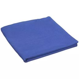 UniforMD Plain Blue Cotton Bedsheet 60x90 inch for Hospitals and Clinics, HB01KAA-37