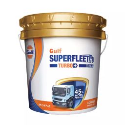 Gulf 5L Superfleet Turbo + 15W-40 Diesel & Gas Engine Oil for Truck & Buses-image-50