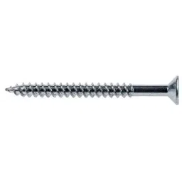 RS PRO Pozidriv Countersunk Steel Wood Screw Bright Zinc Plated, Clear Passivated, No. 8 Thread, 2in Length (Pack of 250)-image-26