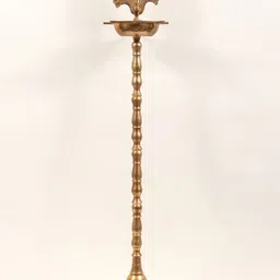 Exotic India Textured Peacock Oil Lamp-image-48
