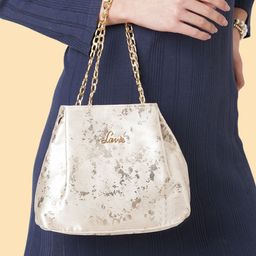 Lavie Women Gold Shaya Structured Potli-58