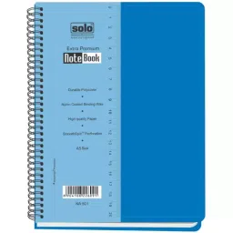 Solo NA 501 Premium Note Book (160 Pages) A5 - Blue-8