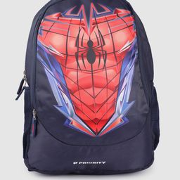 Priority Boys Spiderman Printed Laptop Backpack- 32L-45