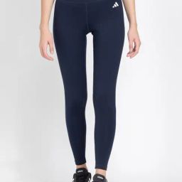 adidas Navy Printed Training Tights-image-28