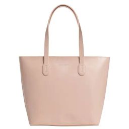 Fastrack Powder Pink Solid Medium Tote Handbag-image-50