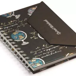 Nightingale Premium Lockable Spiral Notebook - B - A5 - Pages 240 Pack Of 1 ,117402-3