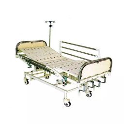 AS Medisteel ASM-1002 ICU Mechanical Bed with SS Panel and SS Side Railing( 4 function)-34