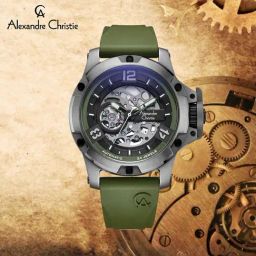 ALEXANDRE CHRISTIE 6295MTRTPBAGN Analog Automatic Watch for Men-image-63