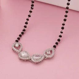 GIVA 92.5 Sterling Silver Mangalsutra for Women-image-96